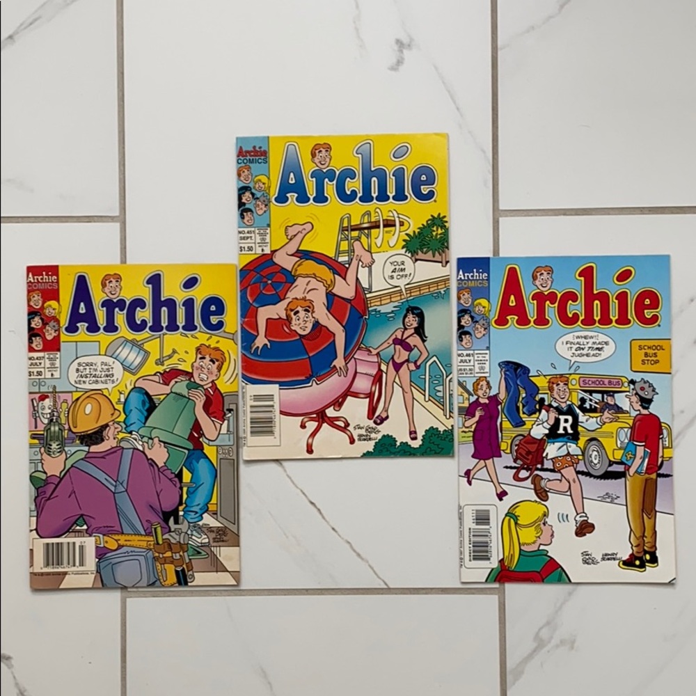 Archie Comics (Set of Three - 1995, 1996, 1997)